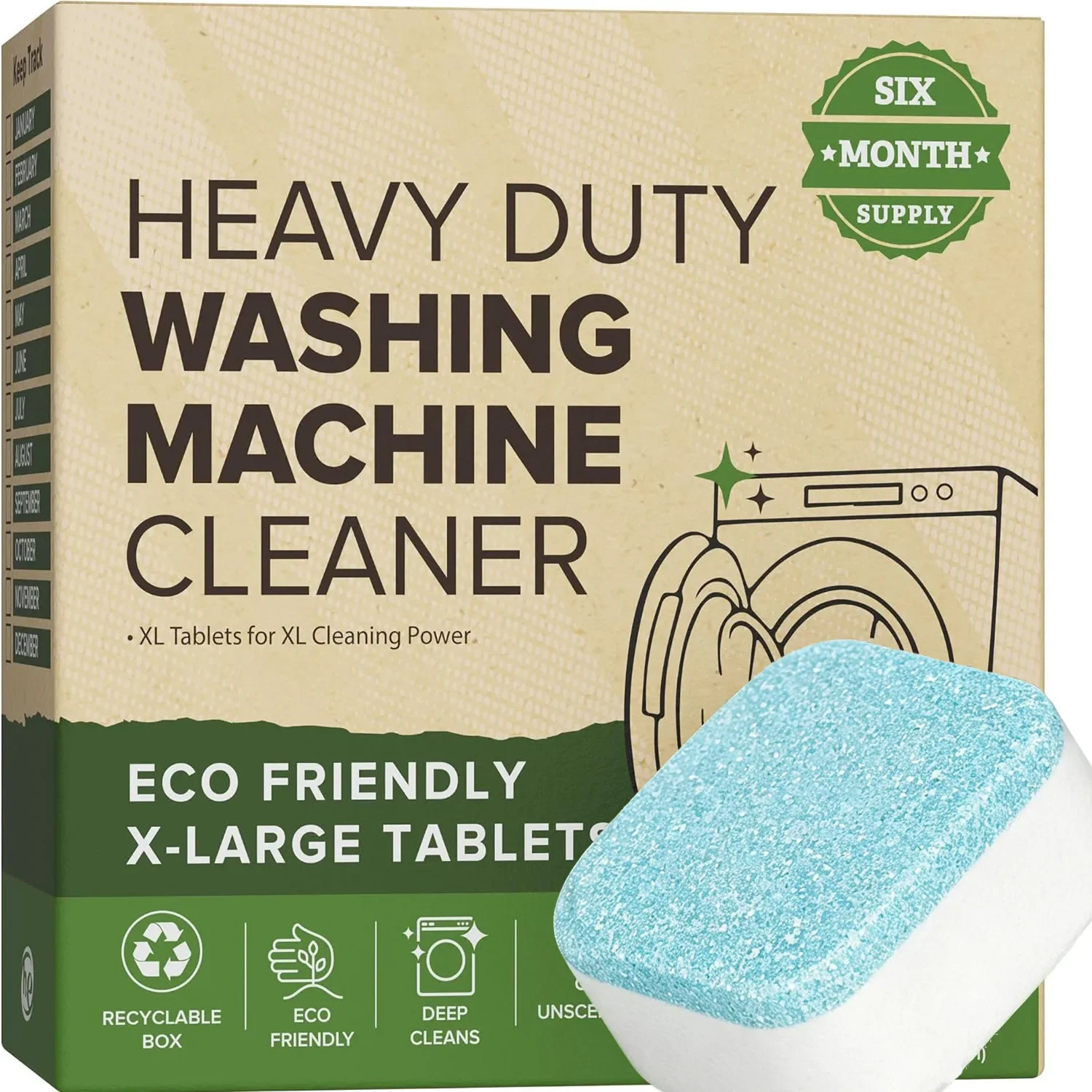 Heavy Equipment Washing - Tablet Pembersih Mesin Cuci Tugas Berat,