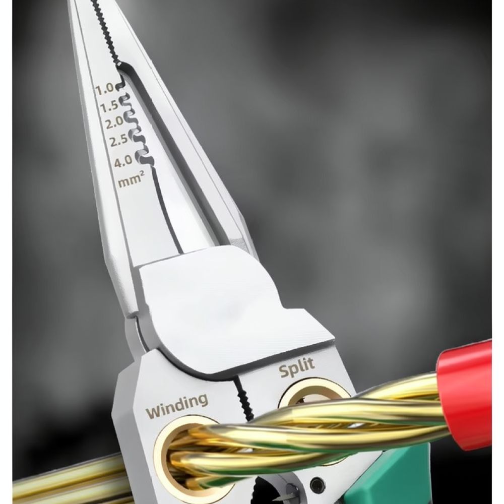 Heavy Equipment Electrician - Tang Pengupas Kabel Serbaguna 8-in-1, Alat